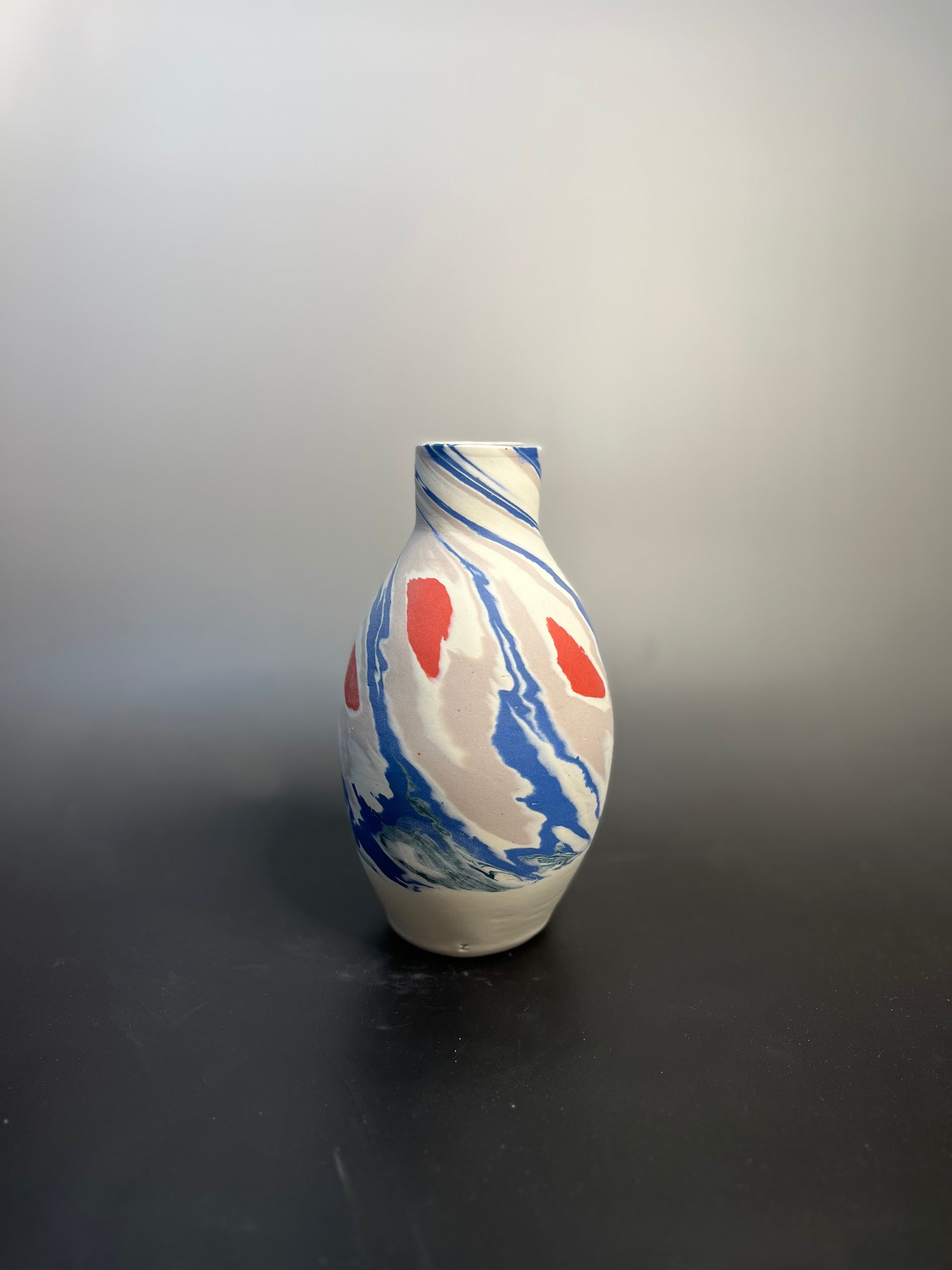 Medium sized nerikomi vase