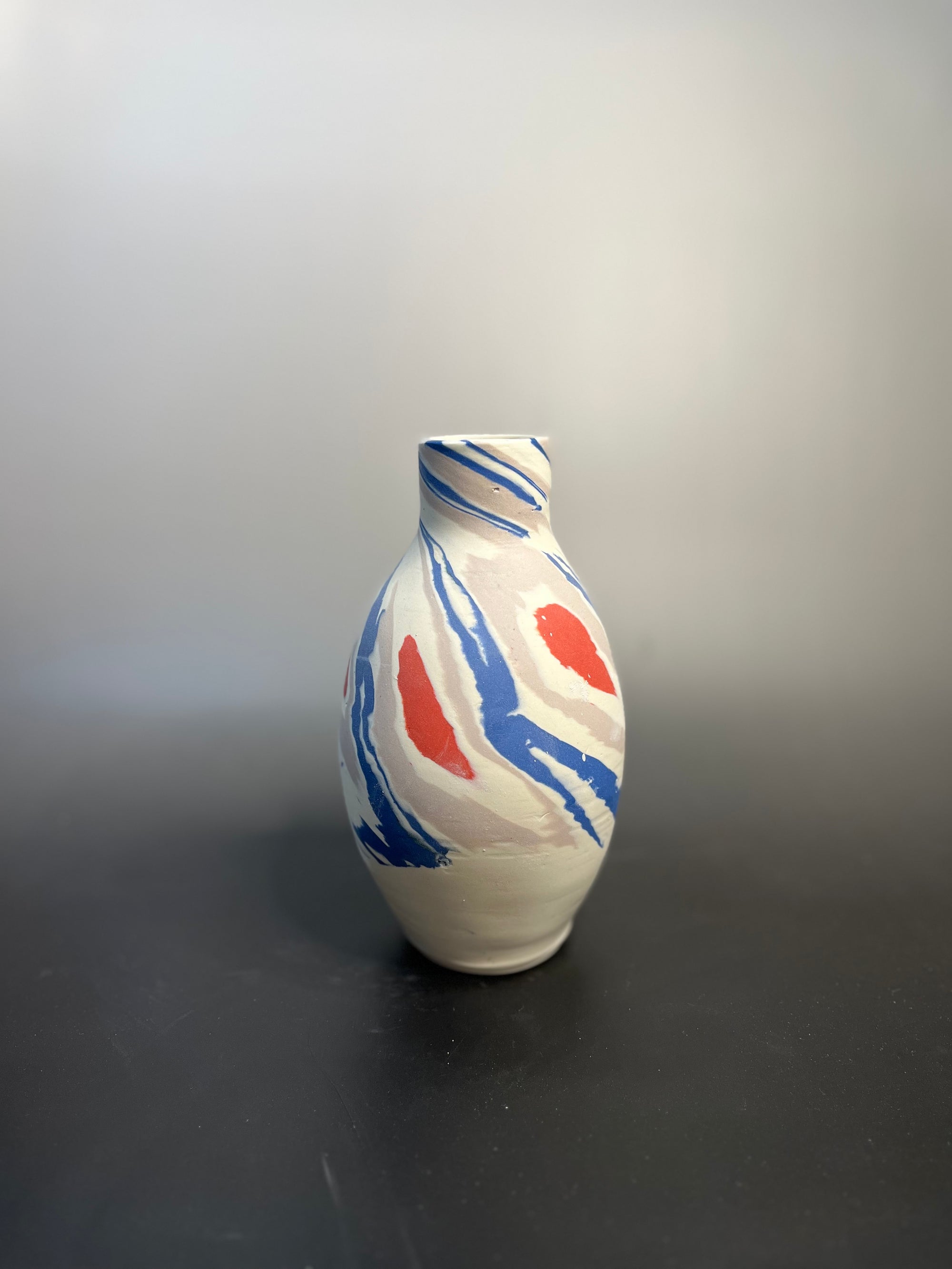 Medium sized nerikomi vase