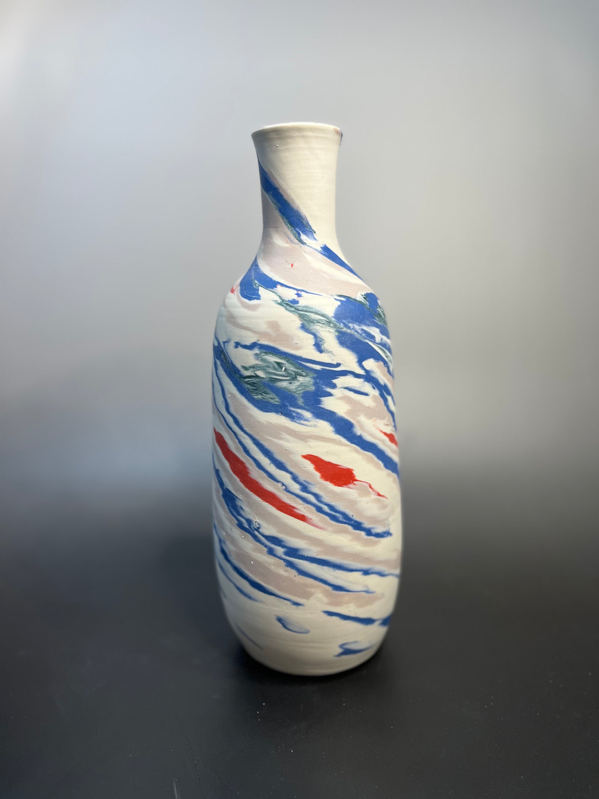 Large bottle neck vase
