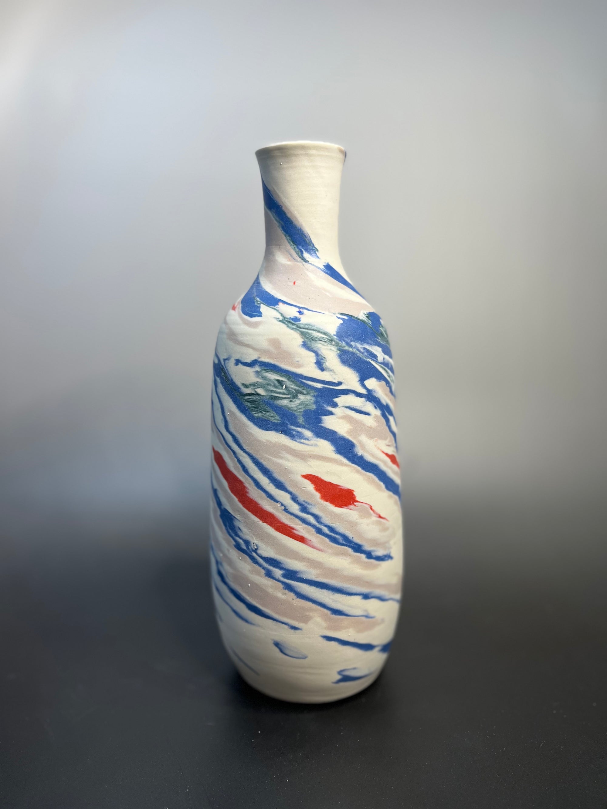 Large bottle neck vase